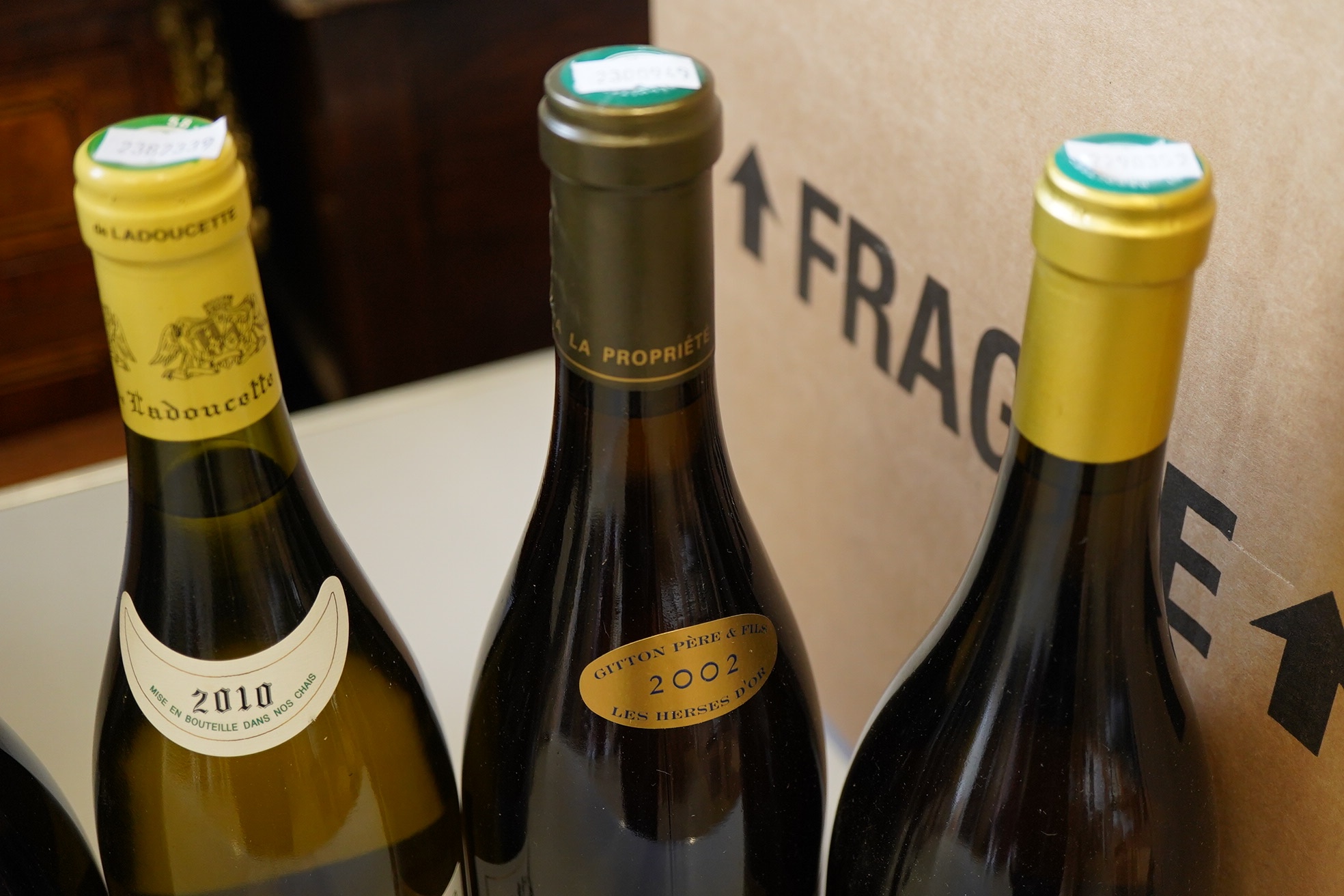 A mixed parcel of Loire white wine